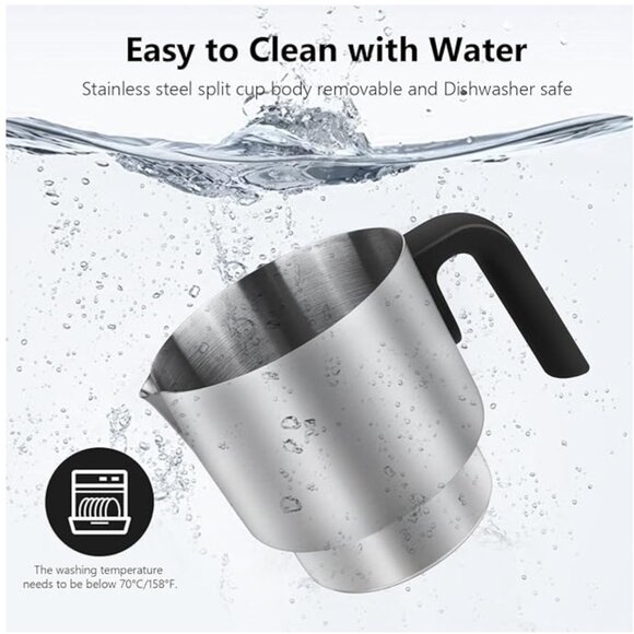 Stainless 4-in-1 Milk Frother - Picture 12 of 17